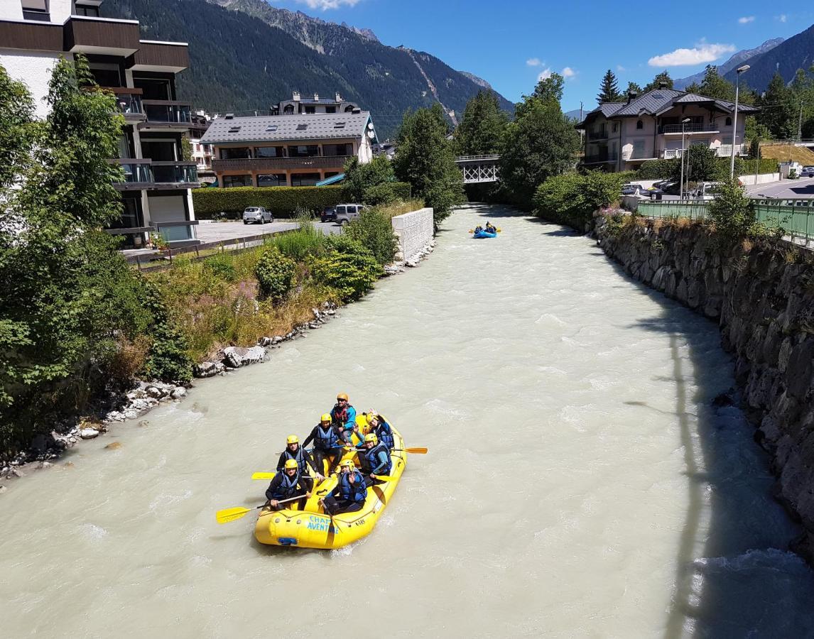 Vue Brevent Sublime En Centre Ville Avec Parking Prive Chamonix Luaran gambar