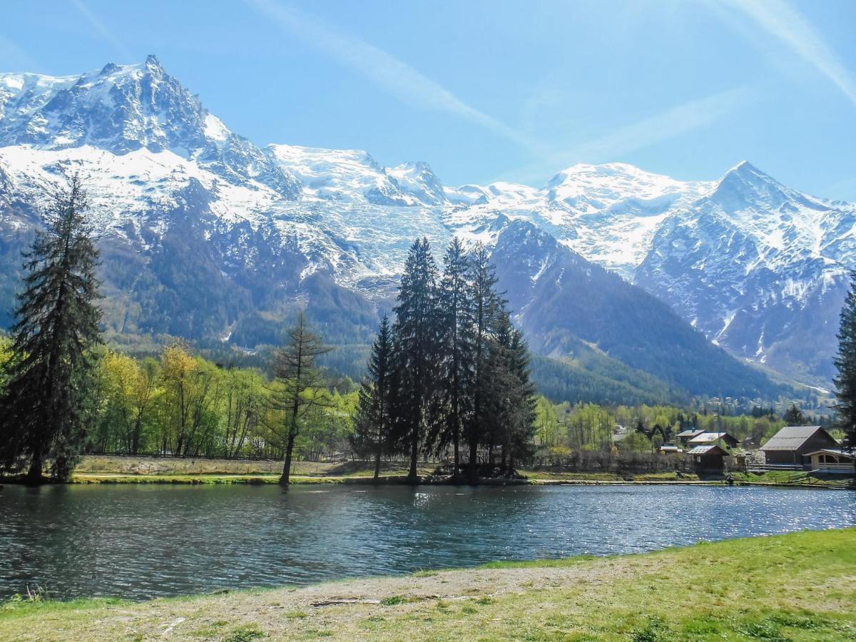 Vue Brevent Sublime En Centre Ville Avec Parking Prive Chamonix Luaran gambar